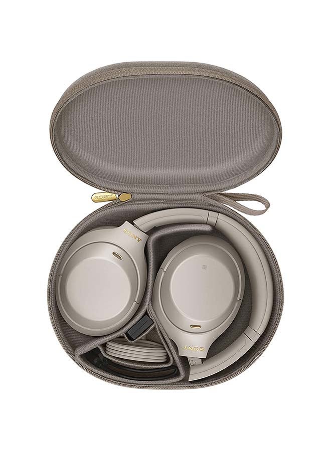 WH-1000XM4 Wireless Noise Cancelling Bluetooth Over-Ear Headphones Platinum Silver - v1602497495/N41044004A_4