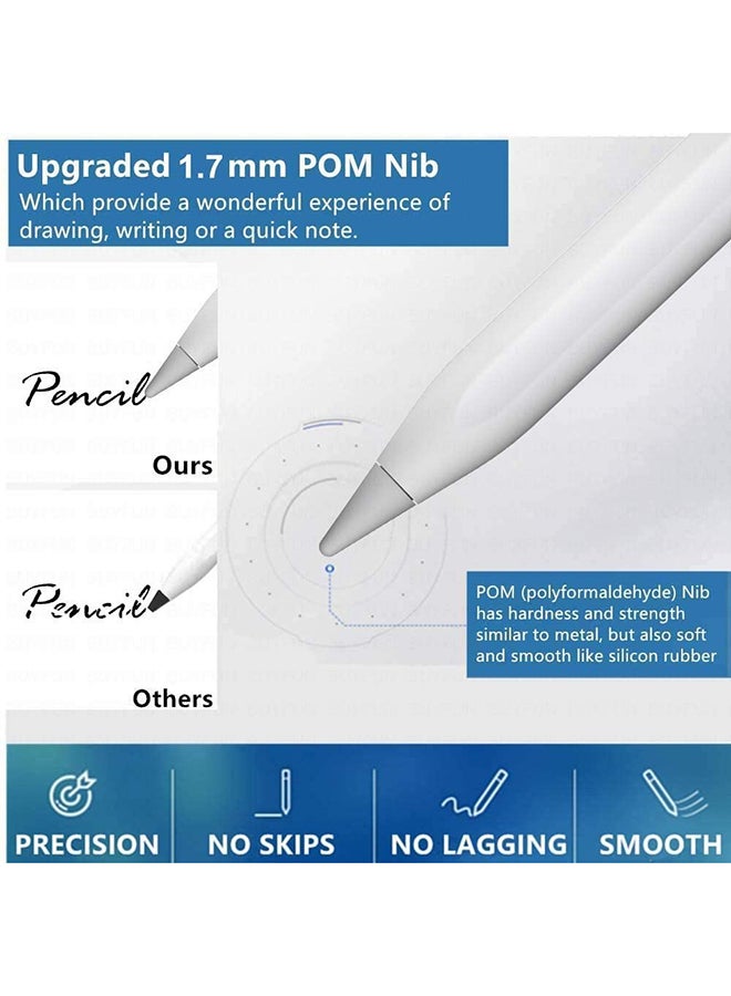 Generic - Stylus Pen For iPad With Palm Rejection White - Image 1