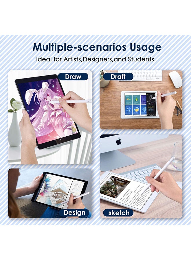 Generic - Stylus Pen For iPad With Palm Rejection White - Image 1