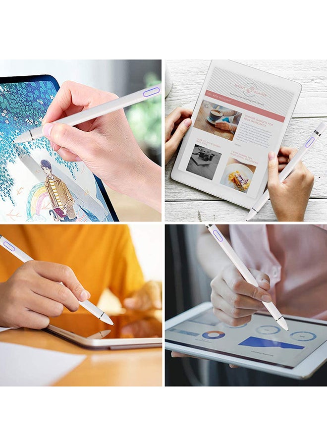 Stylus Pen For Touch Screens White - Image 2