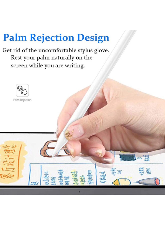 Stylus Pen For iPad With Palm Rejection White  - Image 2
