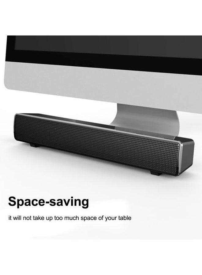 SADA USB Stereo Soundbar V-103 Black - Image 5