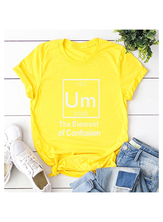 Cotton Cool T-Shirt Yellow  - Image 2
