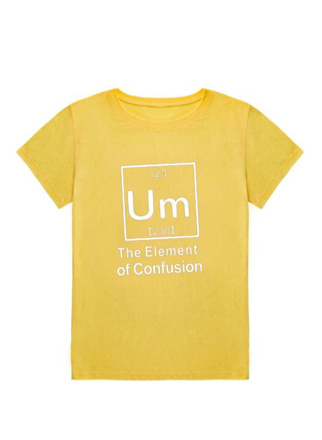 Cotton Cool T-Shirt Yellow  - Image 1