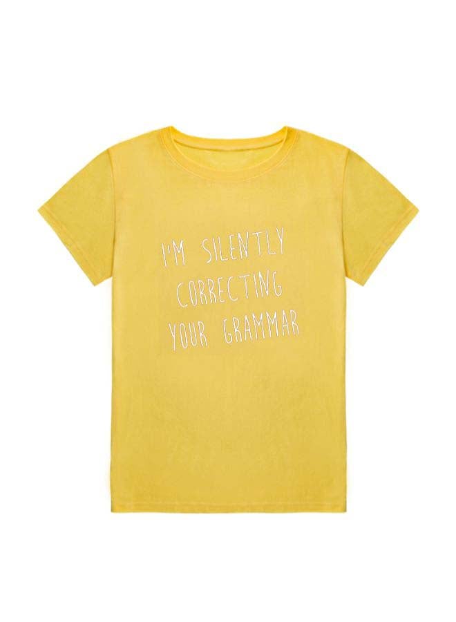 Cotton Cool T-Shirt Yellow  - Image 2