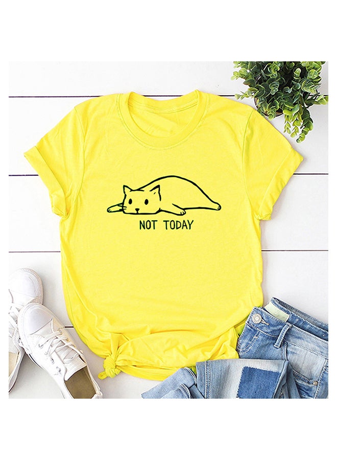 Cotton Cool T-Shirt Yellow  - Image 2