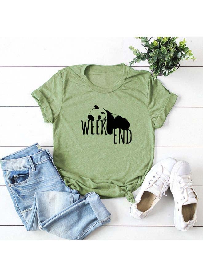 Cotton Cool T-Shirt Dark green  - Image 2