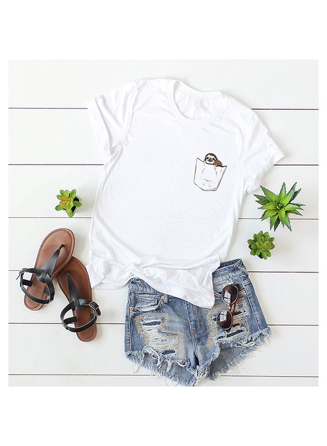 Cotton Cool T-Shirt White  - Image 2