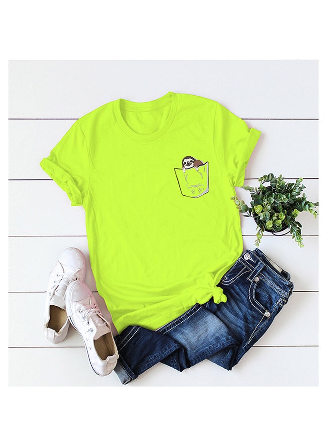 Cotton Cool T-Shirt Green  - Image 2