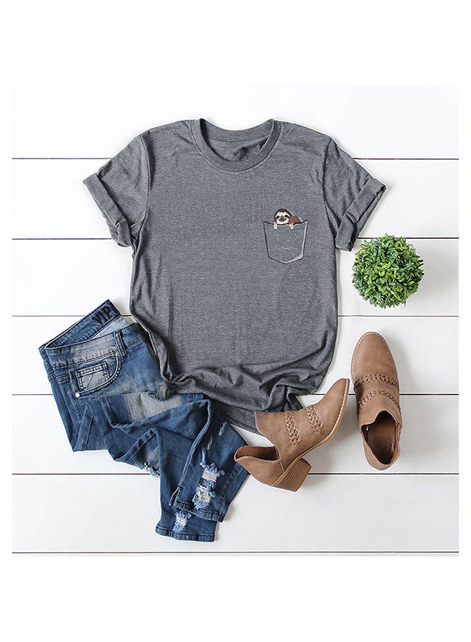 Cotton Cool T-Shirt Grey  - Image 1