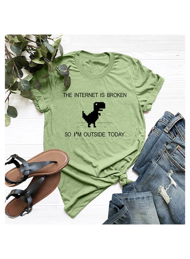 Cotton Cool T-Shirt Army green  - Image 2