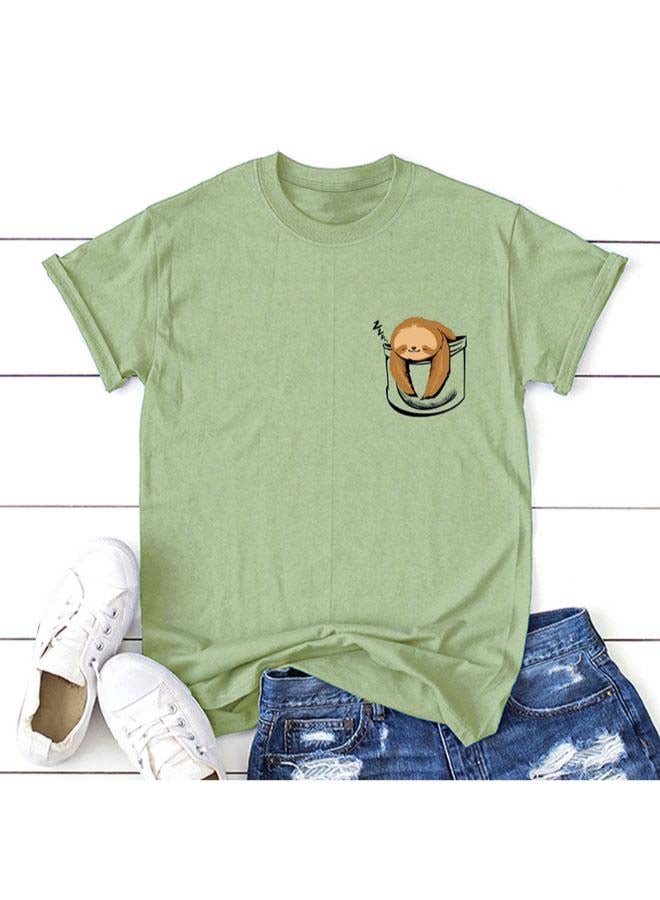 Cotton Cool T-Shirt Dark green  - Image 1