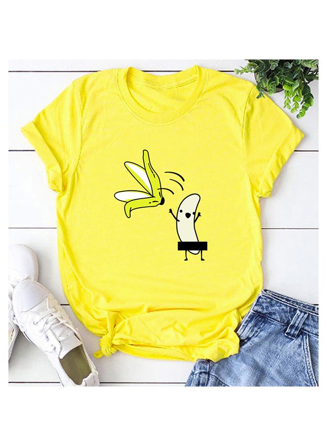 Cotton Cool T-Shirt Yellow  - Image 2