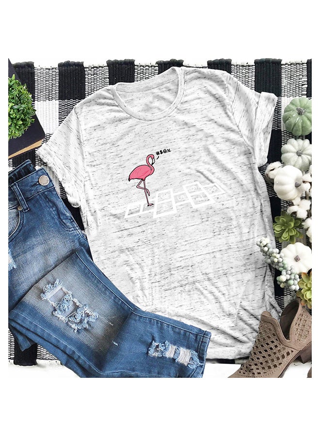 Cotton Cool T-Shirt Light Grey  - Image 2