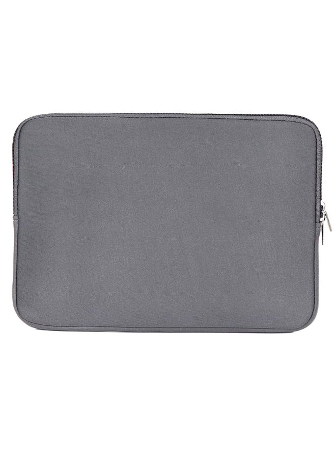 Lss Portable Zipper Soft Laptop Sleeve Grey - Image 1