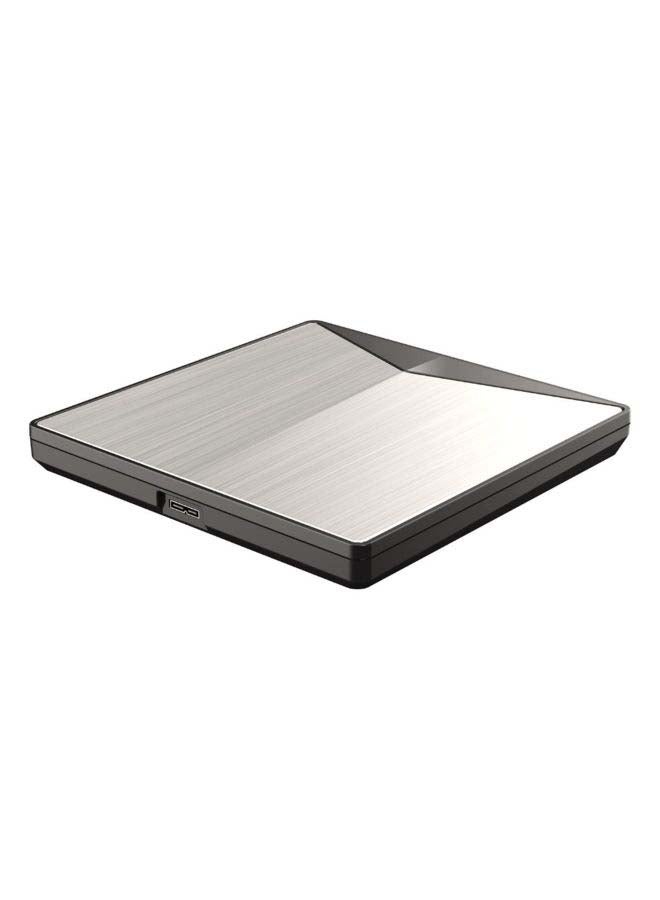 Generic - Ultra-slim External DVD Drive USB3.0 Drive for PC for Mac DVD + Rewritable 3 x 17cm Multicolour - Image 1