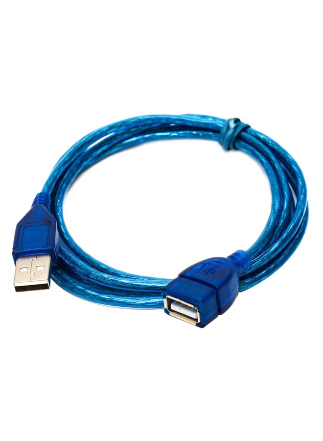 وصلة كابل بمنفذ USB 2.0 من USB 2.0 ذكر إلى USB 2.0 أنثى بطول 1/1.5/2/3 متر أزرق - Image 1