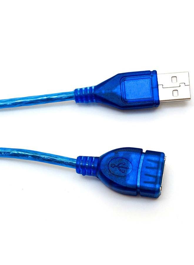 وصلة كابل بمنفذ USB 2.0 من USB 2.0 ذكر إلى USB 2.0 أنثى بطول 1/1.5/2/3 متر أزرق - Image 3
