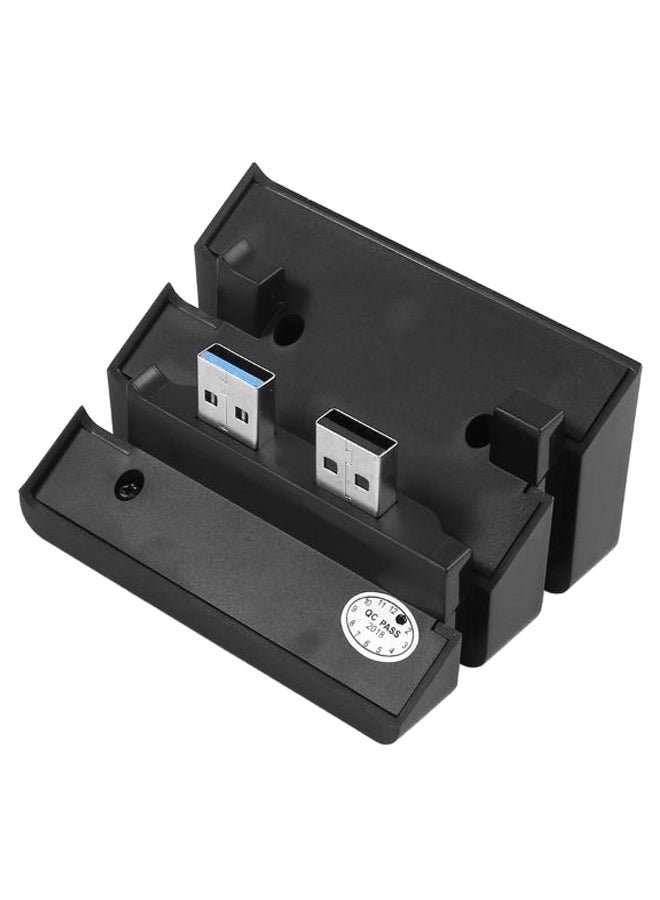 ماركة غير محددة موزع عالي السرعة من 2 إلى 5 منافذ USB 3.0 2.0 لجهاز الألعاب بلايستيشن 4 برو مقاس 15 × 9 سم أسود  - Image 1