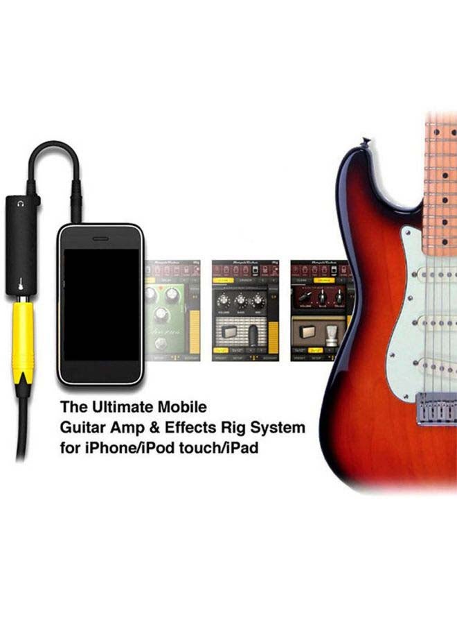 Generic iRig 2 Guitar Interface Adaptor black  - Image 3