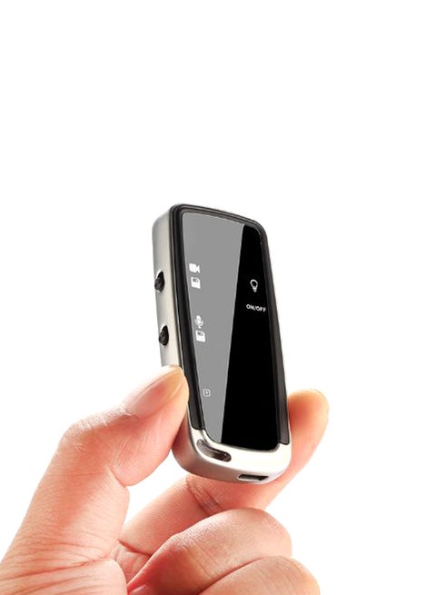 Portable Mini Camera 480P Digital Voice Video Recorder Camcorder Noise Reduction for Lectures Classes Business Meetings Interviews Black