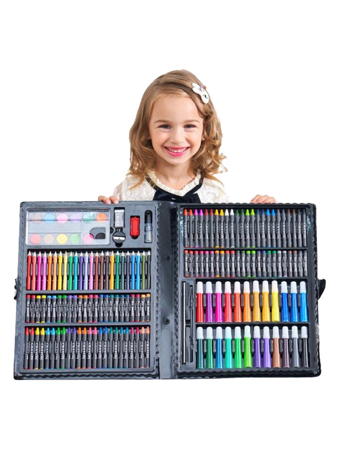 Graphics Drawing Set Generic 168-Piece Deluxe Art Set Drawing & Painting Kit with Markers ...