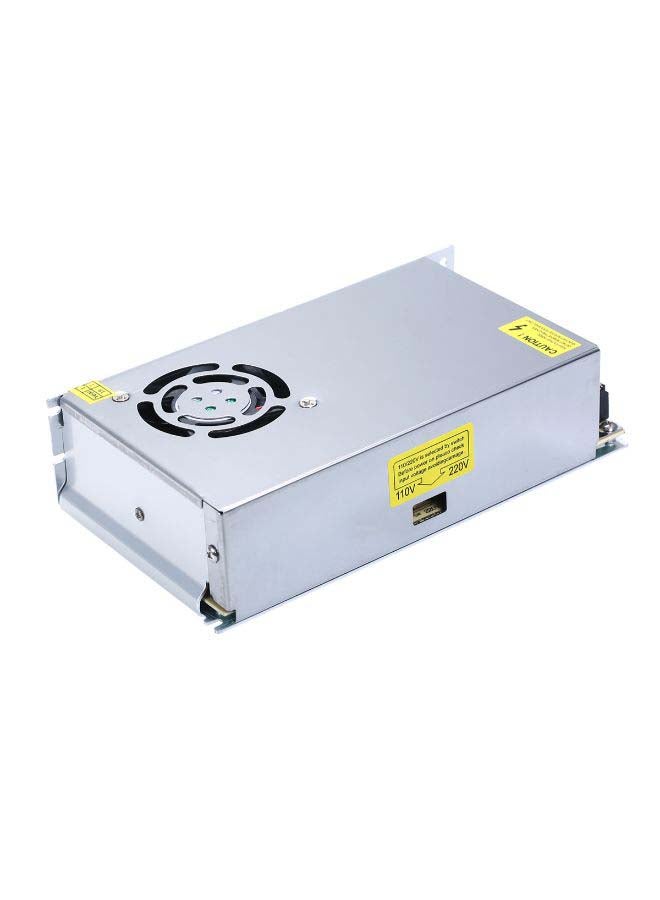 Generic - DC 24V 360W 15A Universal Regulated Switching Power Supply Compatible with Anet A8 Plus E16 ET4 ET4PRO ET5 ET5PRO Creality 10/10s/10 V2 Ender 3 3D Printer LED Strip Light Computer Project Silver - Image 1