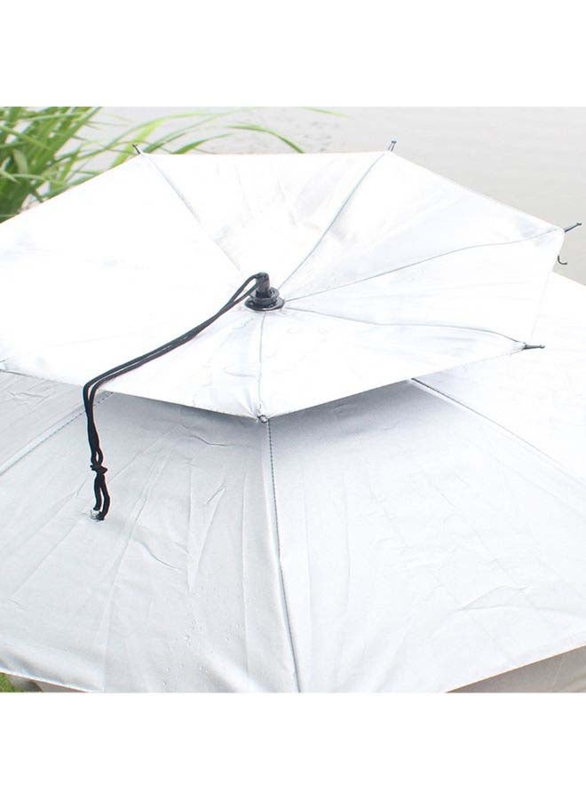 Generic Portable Outdoor Fishing Head-Mounted Umbrella  - Image 3
