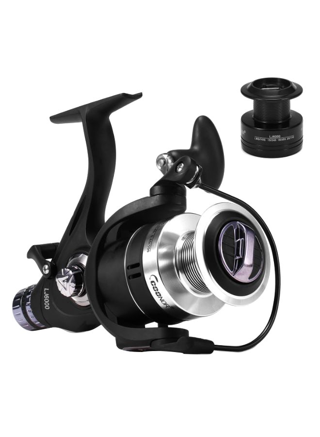 Smooth Spinning Fishing Reel With Interchangeable Handle - v1602503672/N40716201A_1