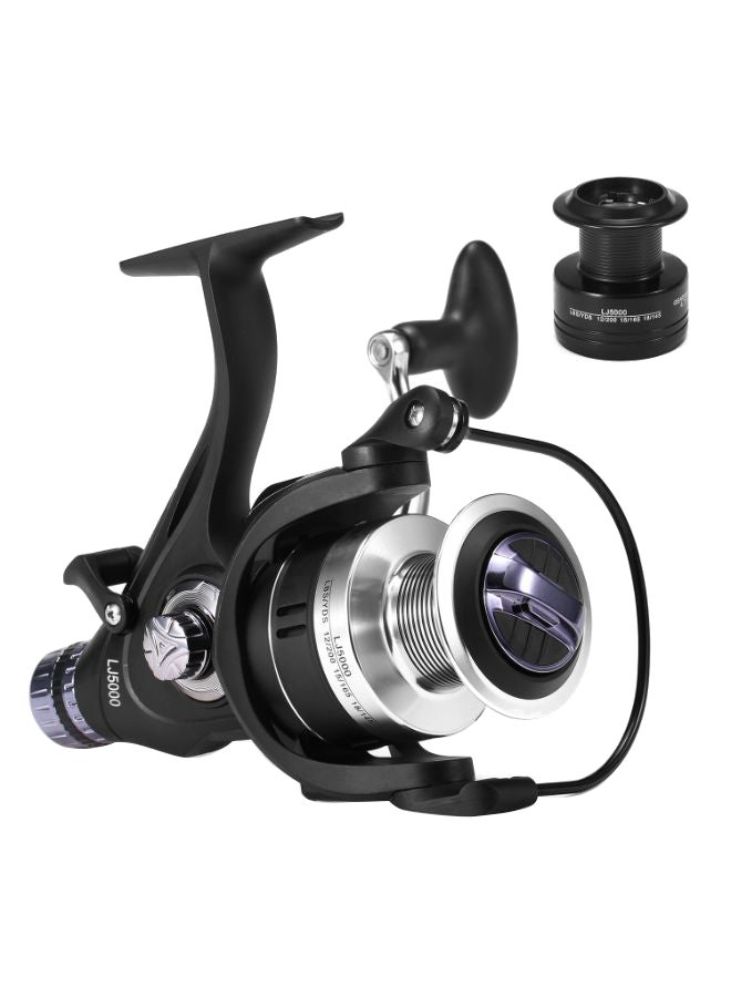 Smooth Spinning Fishing Reel With Interchangeable Handle - v1602503675/N40716202A_1