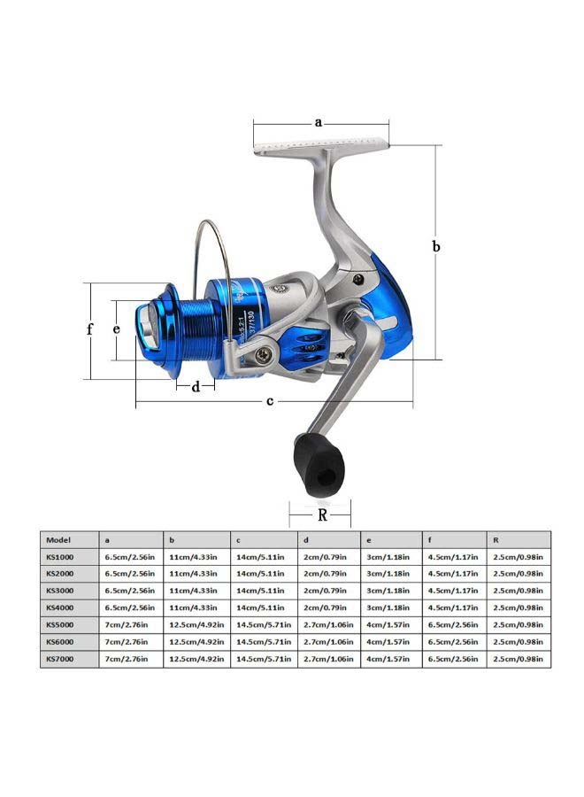 Lizard Spinning Fishing Wheel Reel - Image 2
