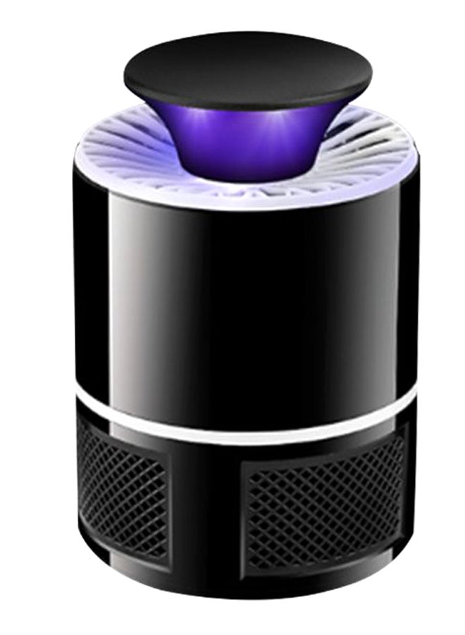 مصباح LED كهربائي قاتل للبعوض مزود بمنفذ USB أسود/ أبيض - Image 1