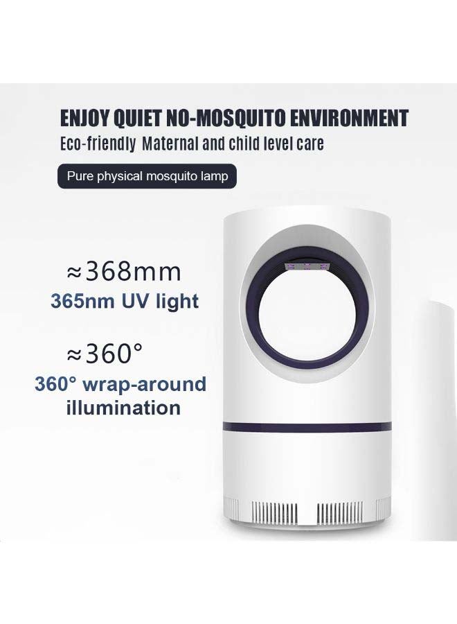 Generic USB Electric LED Mosquito Killer Lamp White/Black  - Image 2