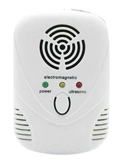 Ultrasonic Mouse Repeller Killer Cockroach Trap Insect Rats Pest Control white 10 * 7 * 7cm
