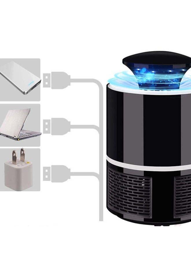 ماركة غير محددة مصباح LED ليلي إلكتروني قاتل للبعوض مزود بمنفذ USB أسود 13 * 13 * 19سم  - Image 3