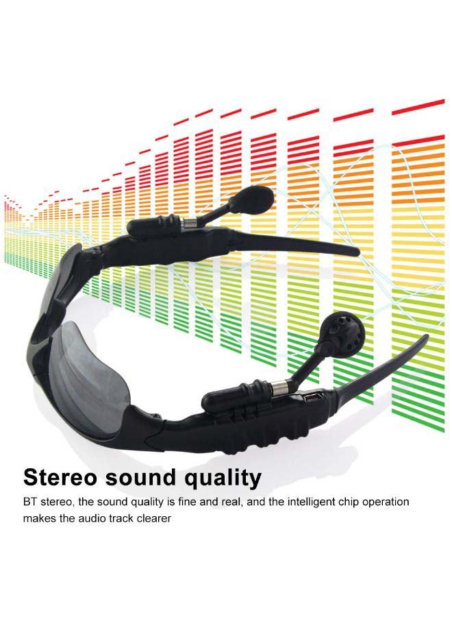 Generic Wireless Bluetooth Headset Polarized Sunglasses  - Image 2