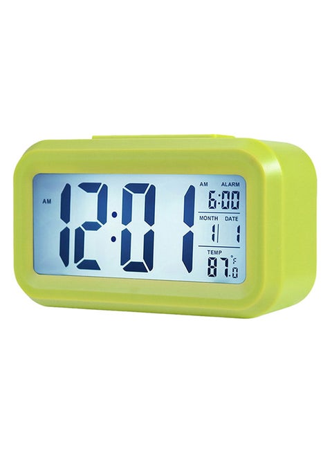 Digital Alarm Clock Green