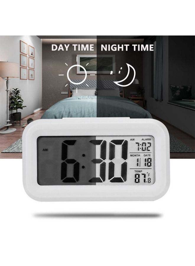 Generic - Digital Alarm Clock White - Image 1