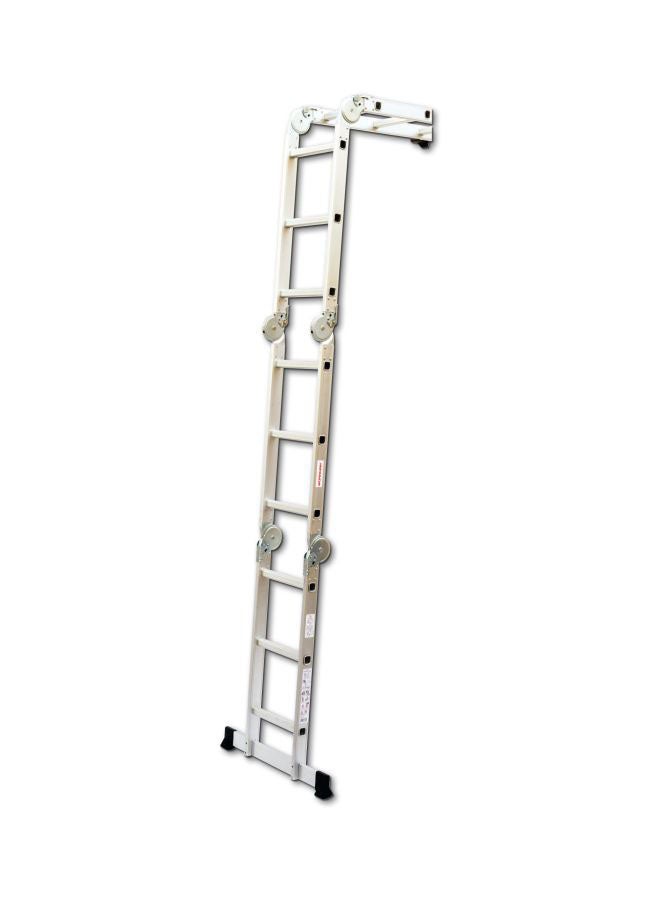 Workman Multipurpose Steps Ladder Silver/Black 4x5meter - Image 3