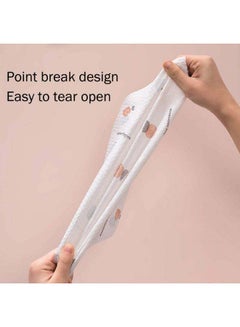 Generic Pack Of 3 Kitchen Disposable Towels Roll White One Size  - Image 3