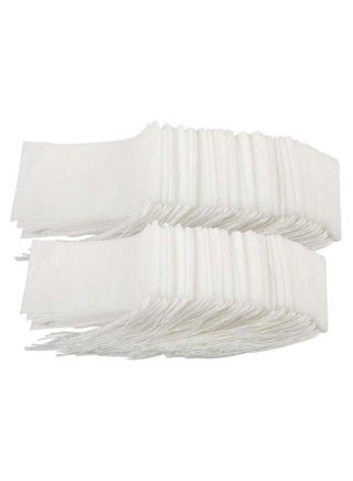 200-Piece Drawstring Disposable Empty Tea Bag Set White - v1602504140/N40544523A_1