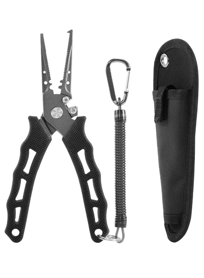 iLure Fishing Plier With Sheath And Lanyard