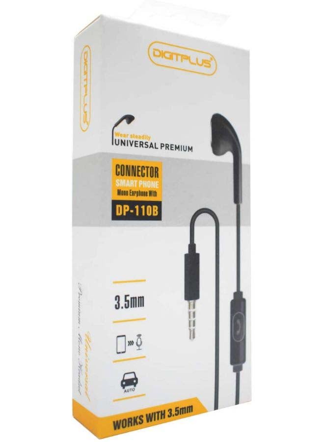 Digitplus Mono Earphone Black  - Image 3