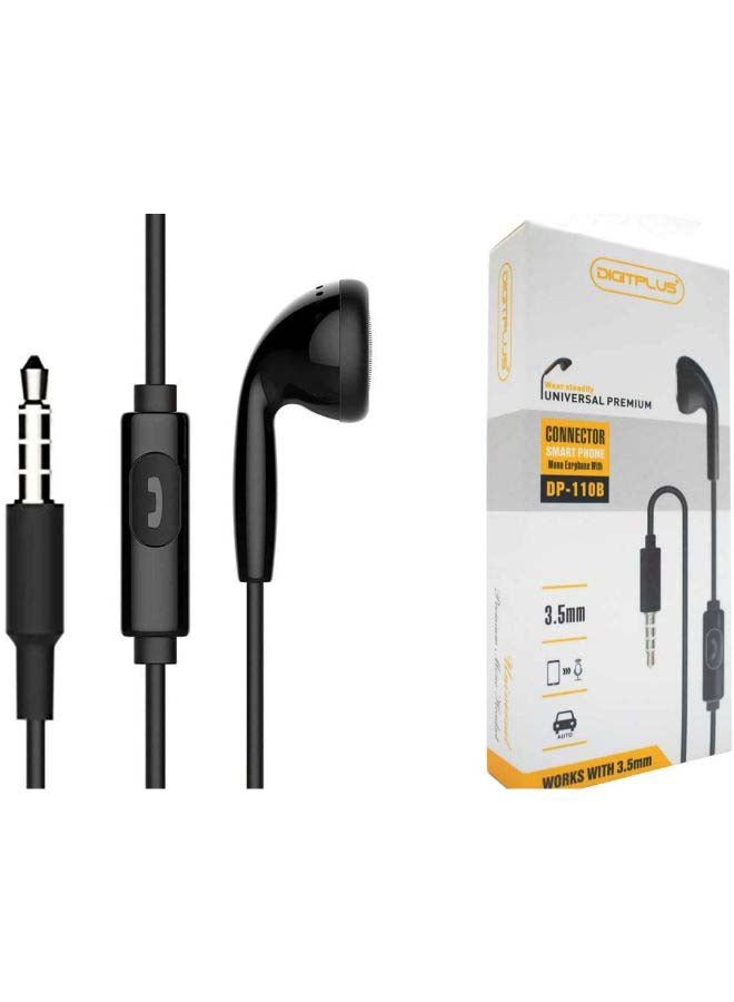 Digitplus Mono Earphone Black  - Image 2