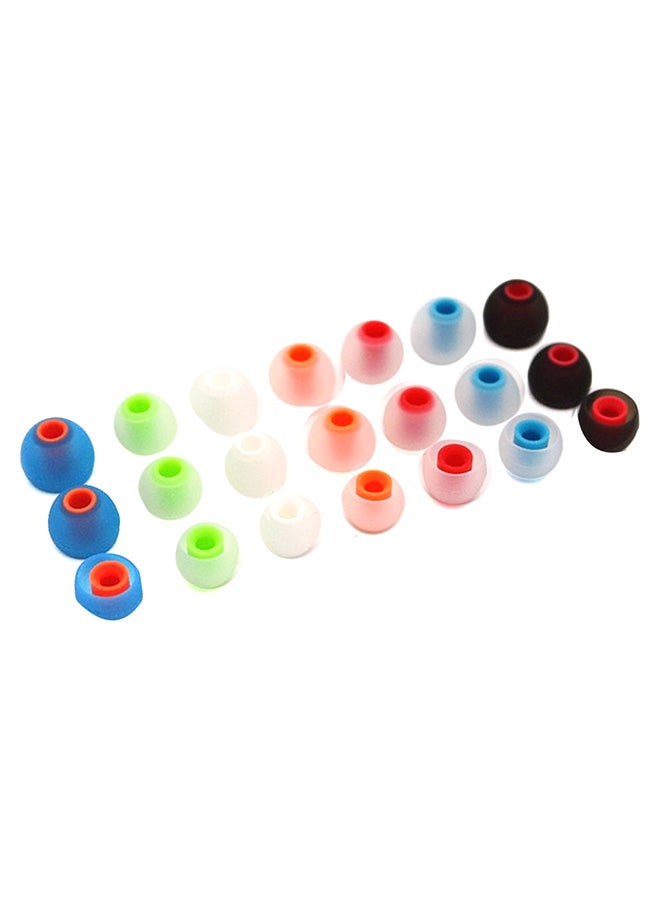 Generic 21-Piece Silicone In-Ear Earphones Cushion Set Multicolour  - Image 1