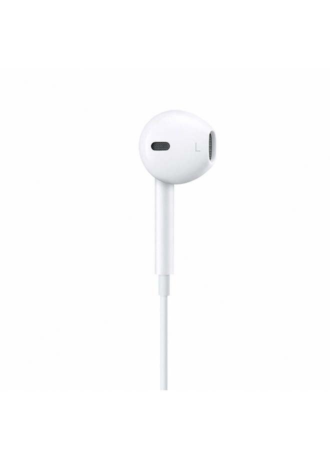 Generic - 3.5mm Earphones With Mic Hands-free In-line For Apple iPhone/6S/6 Plus White - Image 1