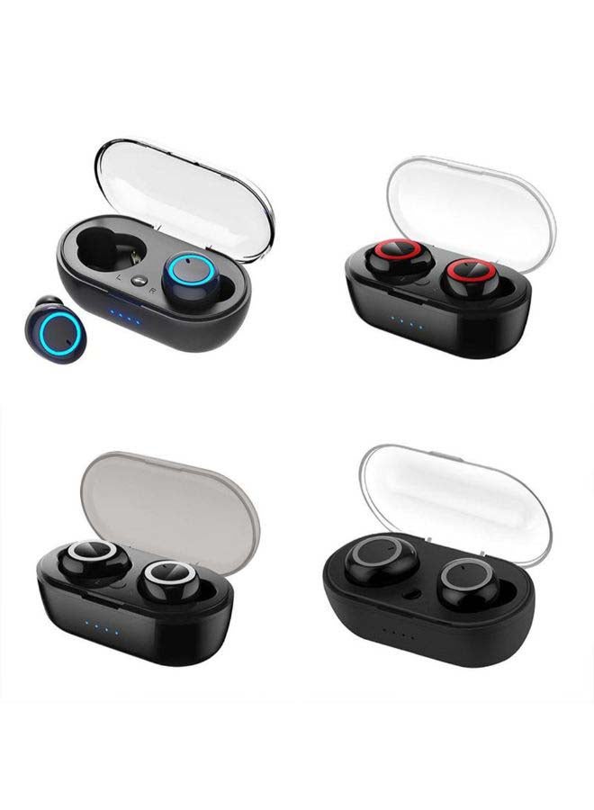 Generic - TWS BT 5.0 Wireless Touch-control Earphones With Microphones Black - Image 1