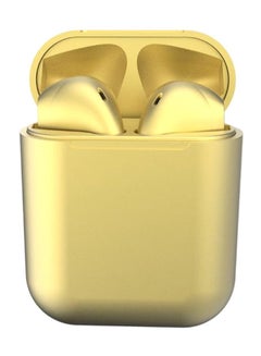 In pods 12 TWS BT 5.0 Wireless Popup Touch Control Earphones Gold