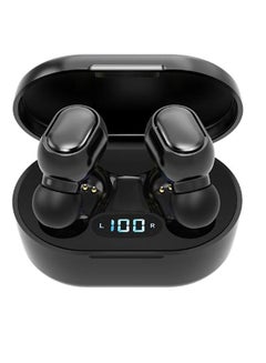 TWS Wireless In-Ear Earbuds With Charging Box Black
