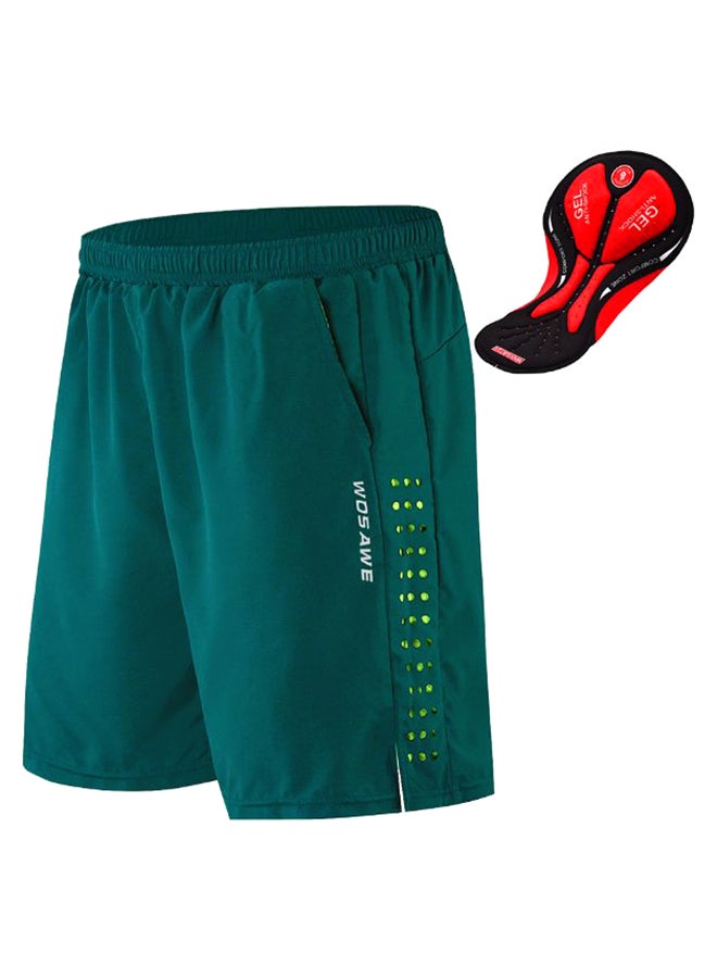 Generic Bike Shorts With 3D Gel Pad L  - Image 1